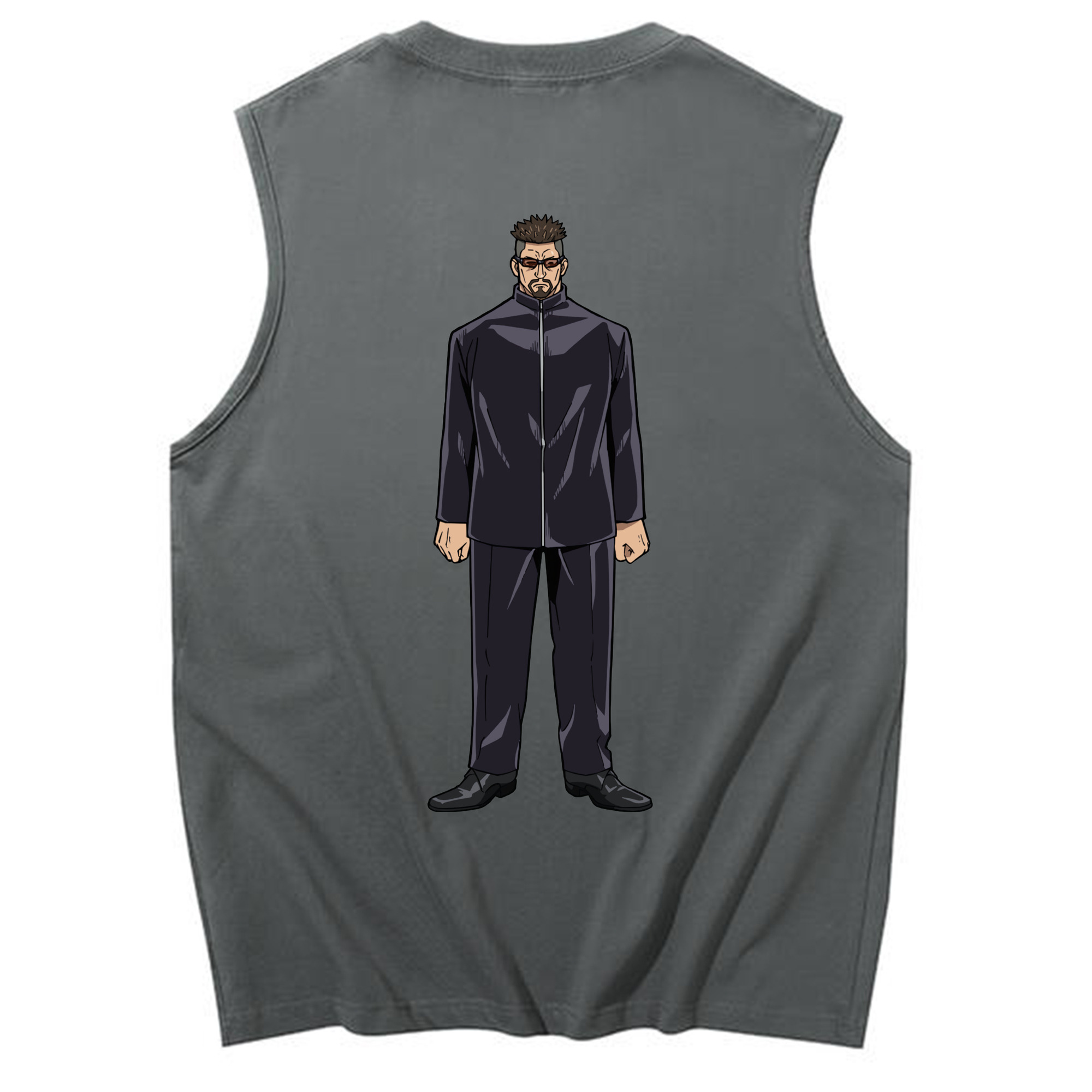 （画像用） 呪術廻戦 Jujutsu Kaisen コットン100％タンクトップ（背面プリント）